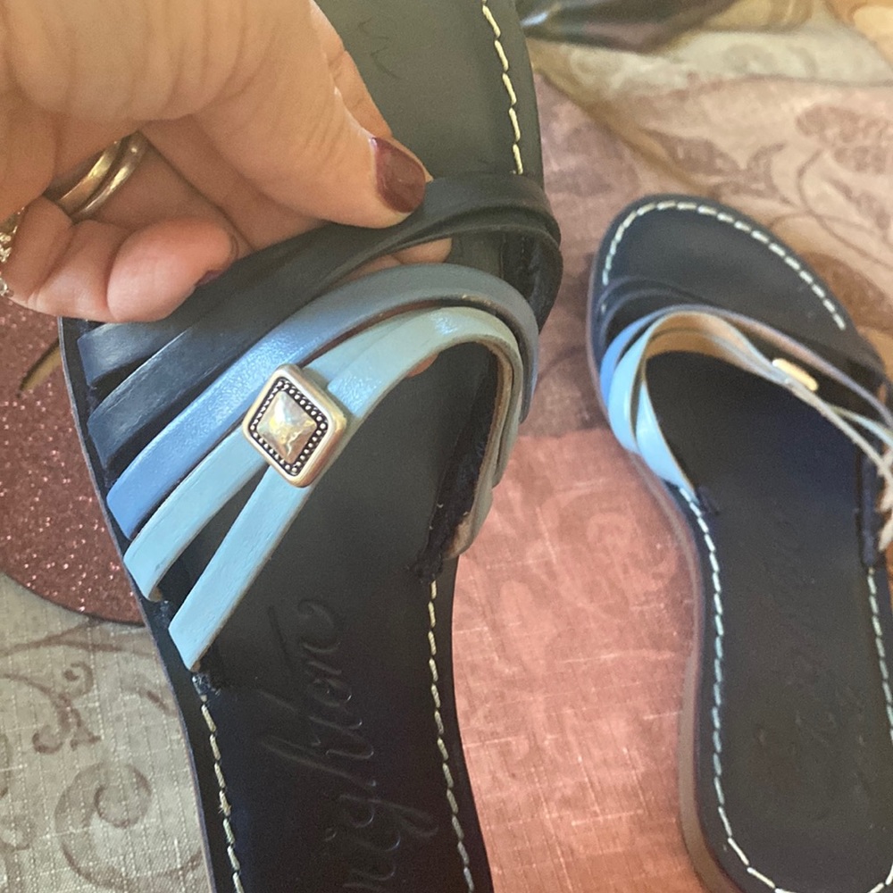Brighton Blue Sandals